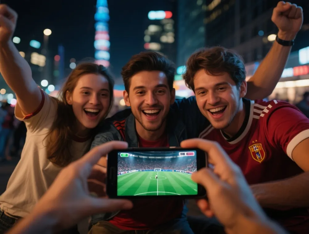 手機觀看世界盃直播示意圖