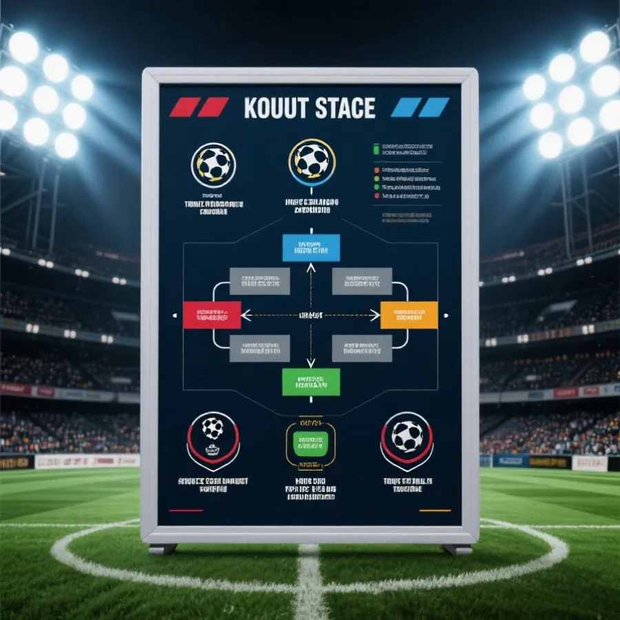 世界盃淘汰賽示意